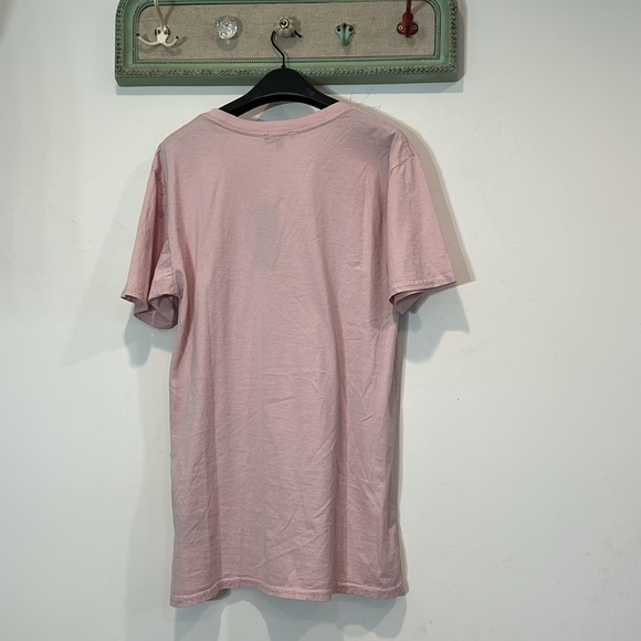Delia’s Girl Summer Graphic Tee oversized women’s size xs pink t-shirt - Picture 6 of 6
